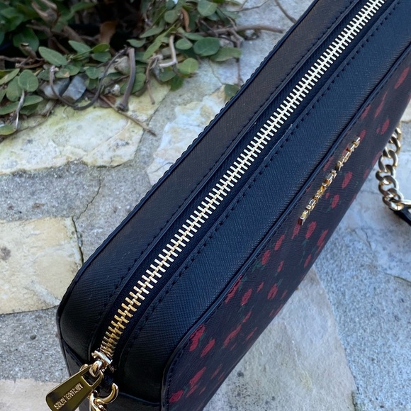 NWT Michael Kors floral roses crossbody&wallet - Picture 4 of 8